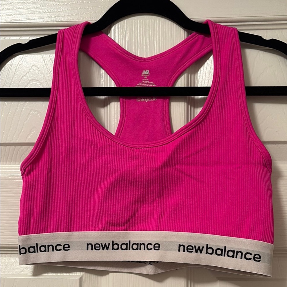 New Balance Pink Sports Bra